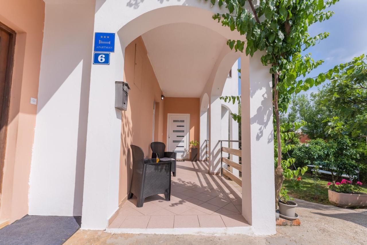 Apartman Lana Vidikovac 자다르 외부 사진