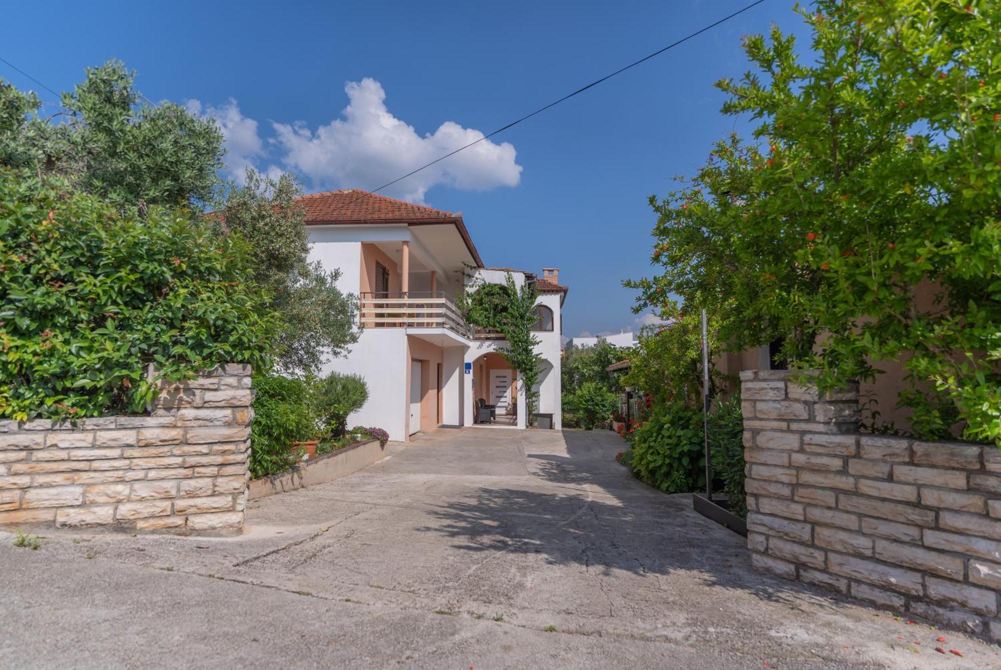 Apartman Lana Vidikovac 자다르 외부 사진
